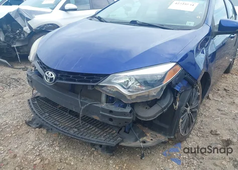 2015 Toyota Corolla S Plus z USA, uszkodzony, nr VIN 2T1BURHEXFC358707